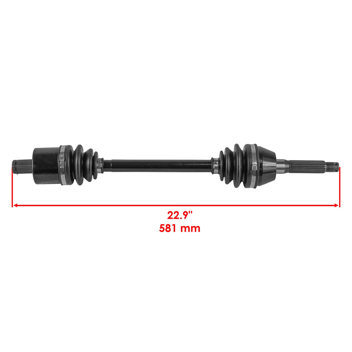 Caltric 1333752 Front CV Joint Axle For Polaris 450 And 570 2018-2021 ATV