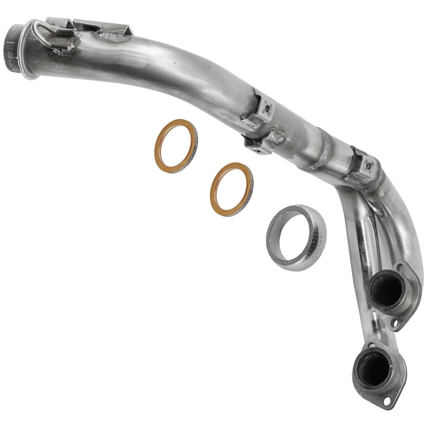 Exhaust Pipe With Gaskets For Yamaha Grizzly 700 YFM700FGP 4x4 FI EPS 2009-2013