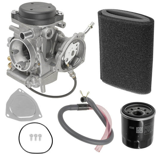 Air Filter & Carburetor Kit For Yamaha Kodiak 450 YFM450F/Kodiak450 Hunter 05-06