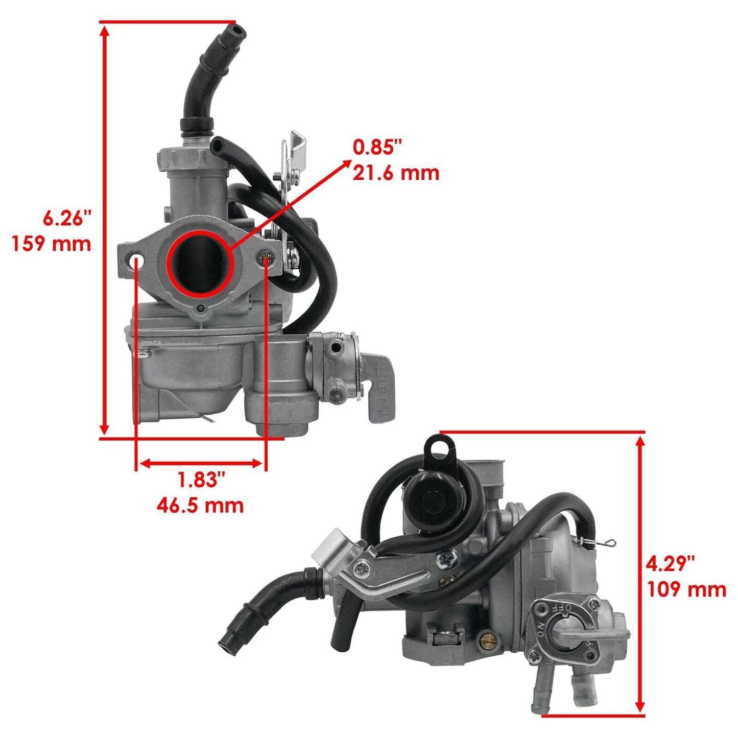 Carburetor for Honda TRX125 Fourtrax 125 1985 1986 for Honda Atv Carburetor