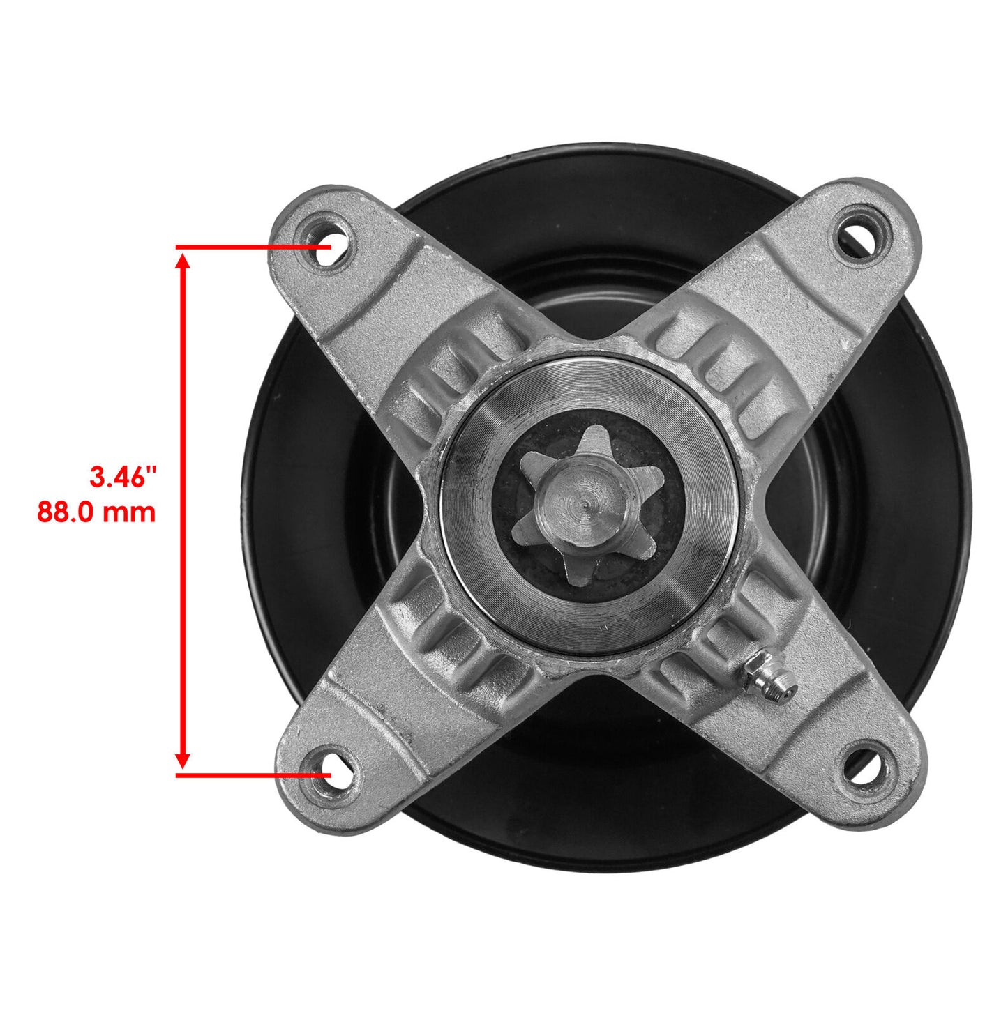 Spindle Assembly with Pulley For White Outdoor LT1650 ZT17 ZT42 Zero-Turn Mower