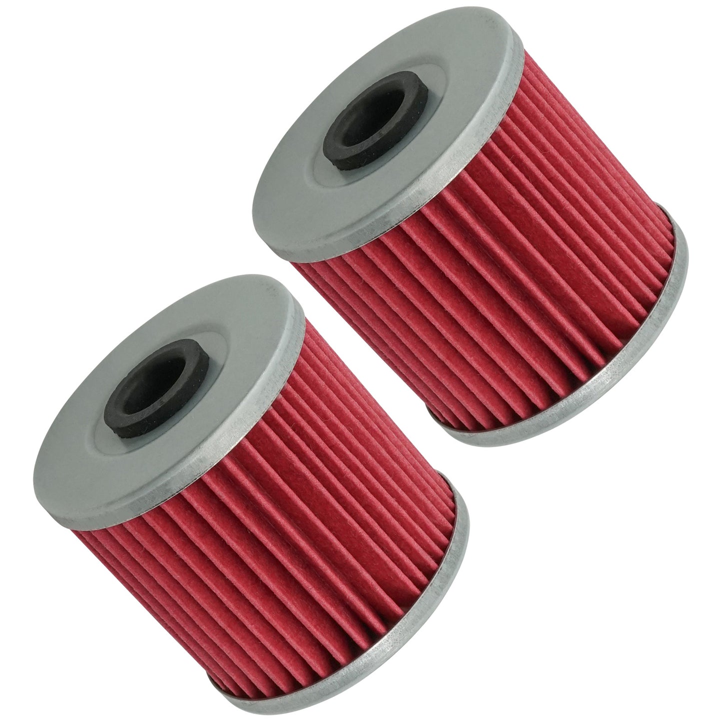 2 Pack Oil Filter for Kawasaki Bayou 300 KLF300 KLF-300 KLF 300 2X4 4X4 1986-04