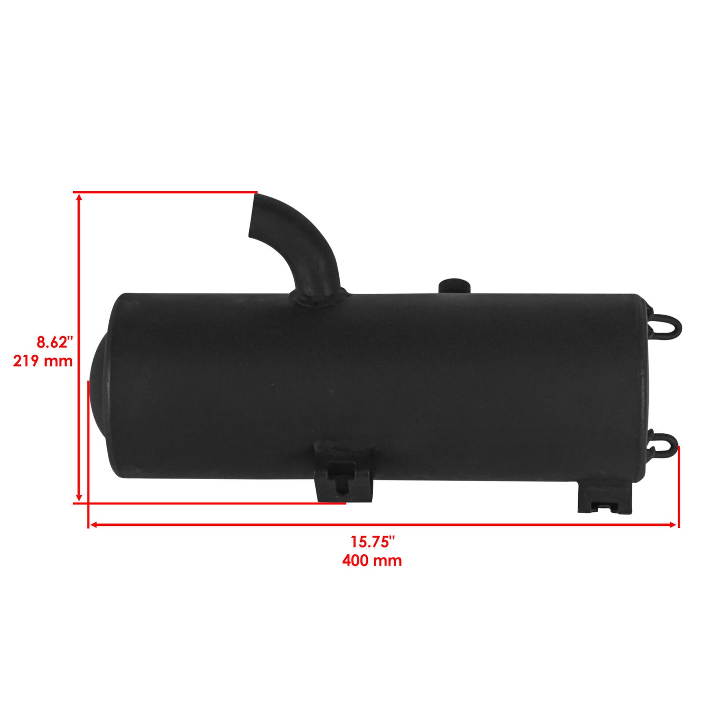 Exhaust Muffler For Polaris Sportsman 570 EFI EPS SP X2 2018-2024