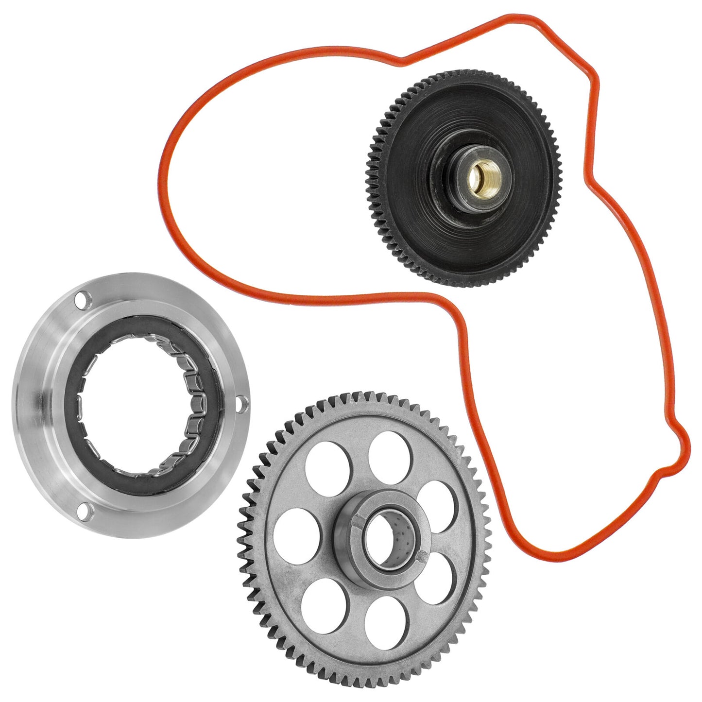 Starter Clutch Hub Sprag Flywheel Gear Kit For Polaris Sportsman 570 2017 - 2022