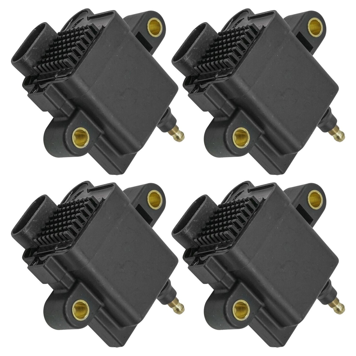 4-Pack Ignition Coils for Mercury Outboard 40 50 60 Hp EFI 4Cyl 4-Stroke