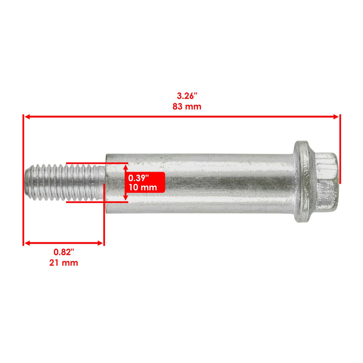 1 Deck Wheel Bolt Fits John Deere GX21012