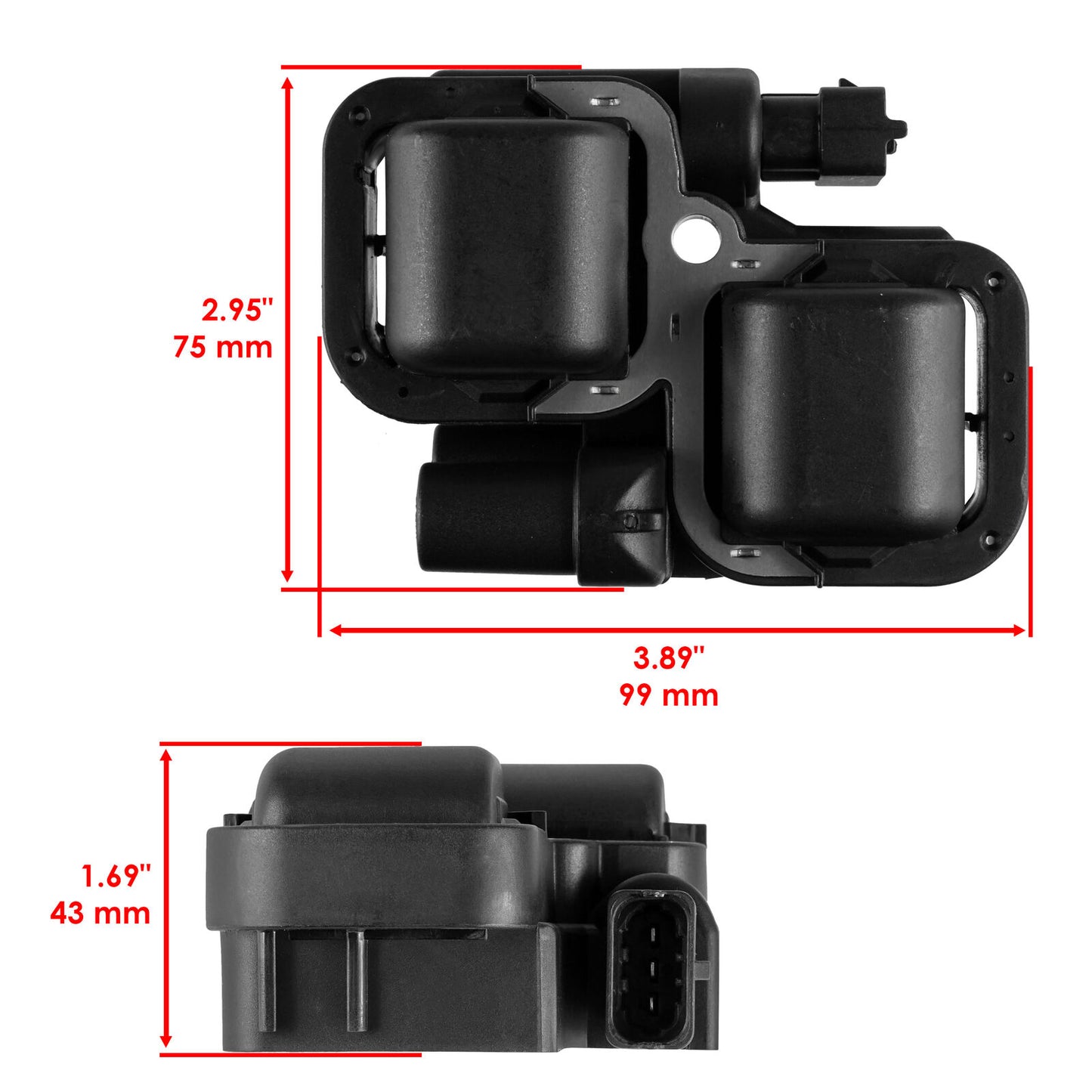 Ignition Coil for Polaris RZR XP 4 900 EFI Eps 2012 2013