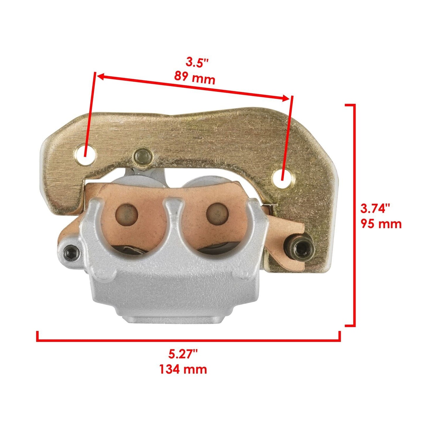 Front R/L & Rear Brake Calipers for Can-Am CanAm Outlander 570 4x4 2018-2022