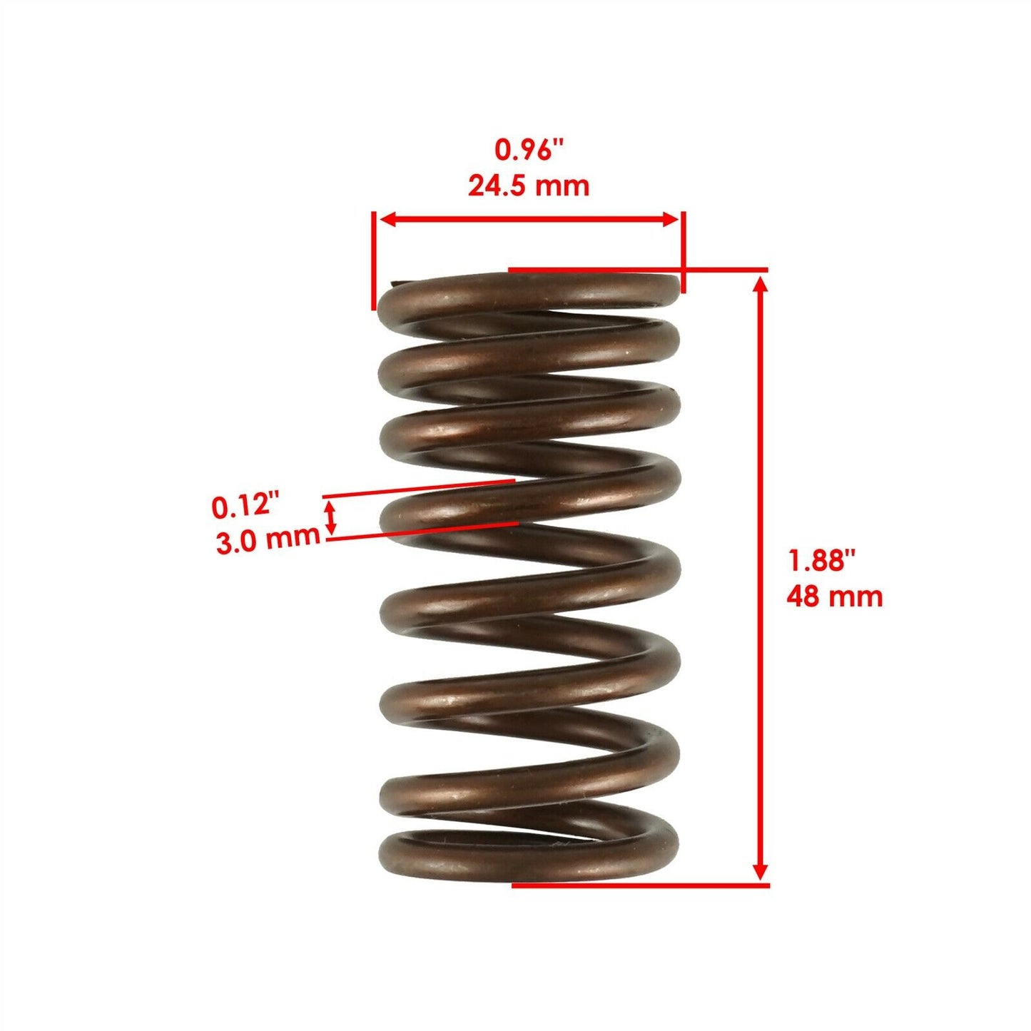 2X Valve Springs For Suzuki 12921-31G00