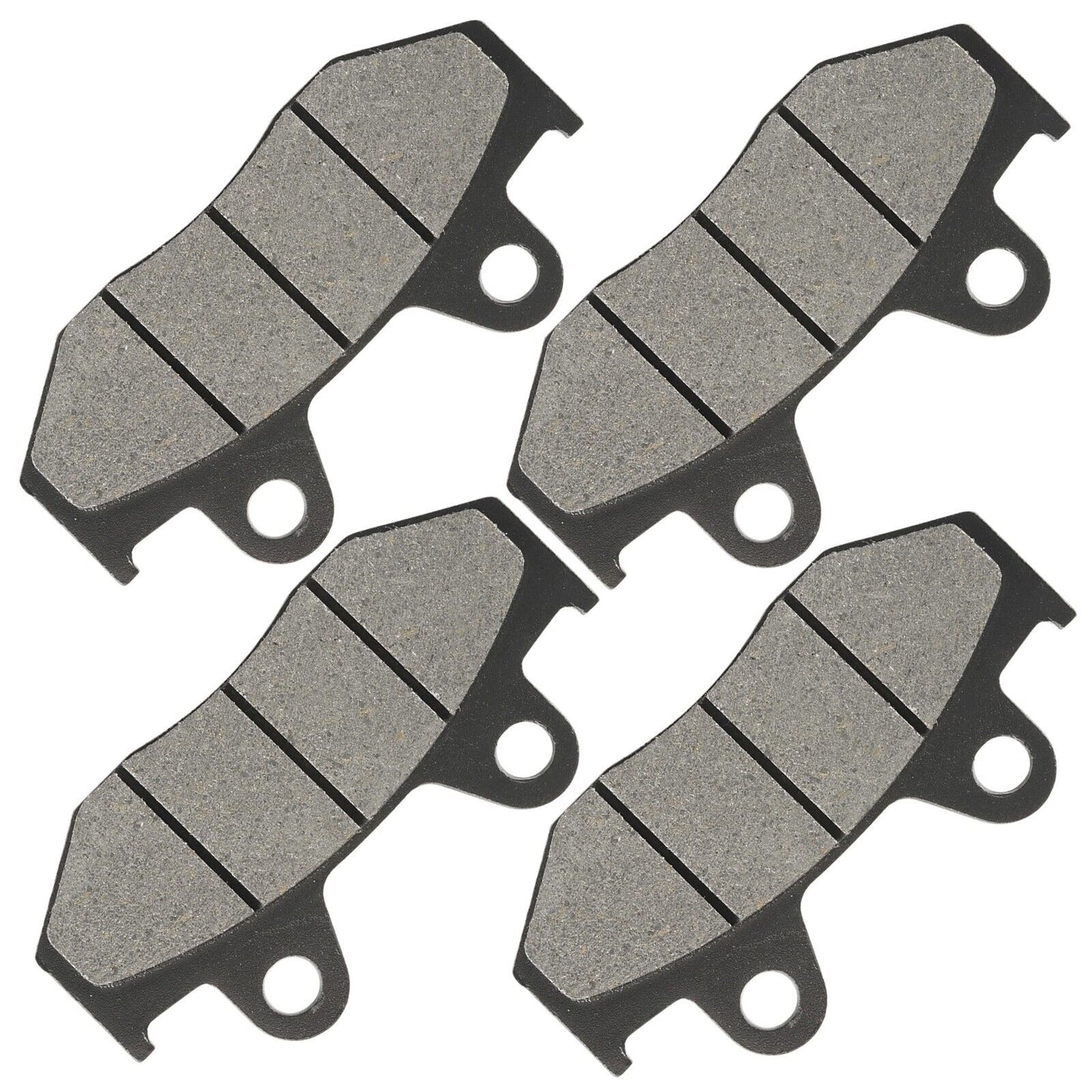 Caltric Front and Rear Brake Pads for for Honda ATC250R 1985 1986