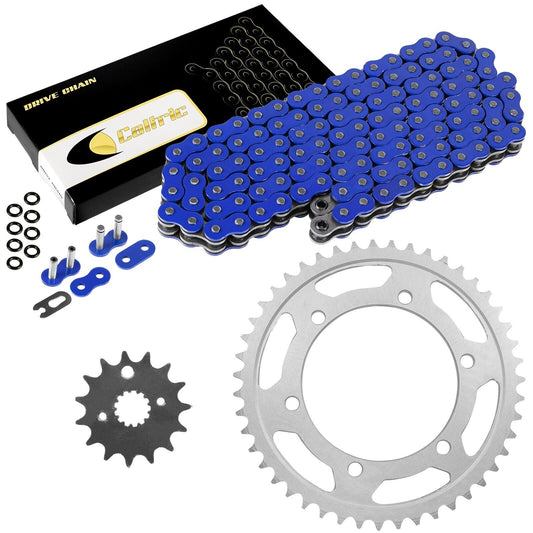 Blue O-Ring Drive Chain & Sprockets for Yamaha YZF600R YX600R YZ600R 1995-07