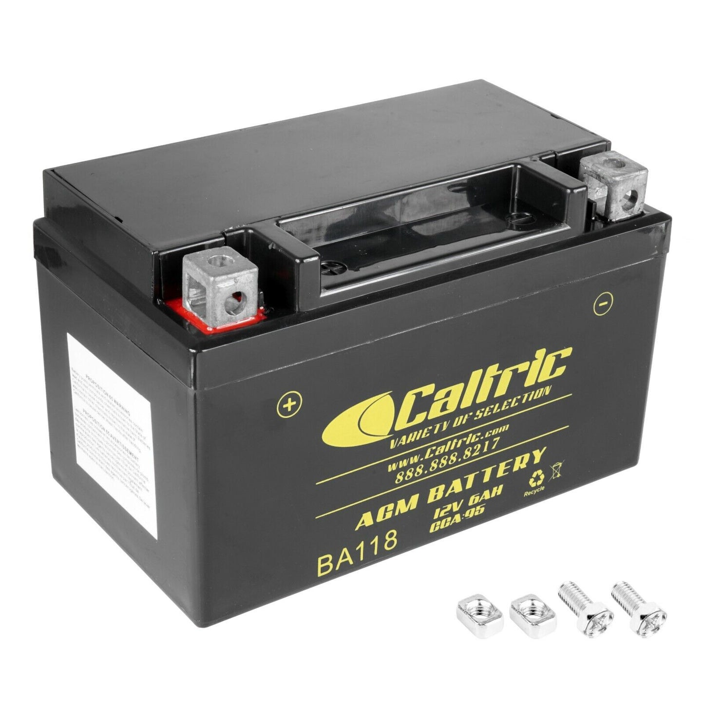 Caltric AGM Battery for Suzuki LTZ90 LT-Z90 Quadsport Z90 2007-2009 2015-2020