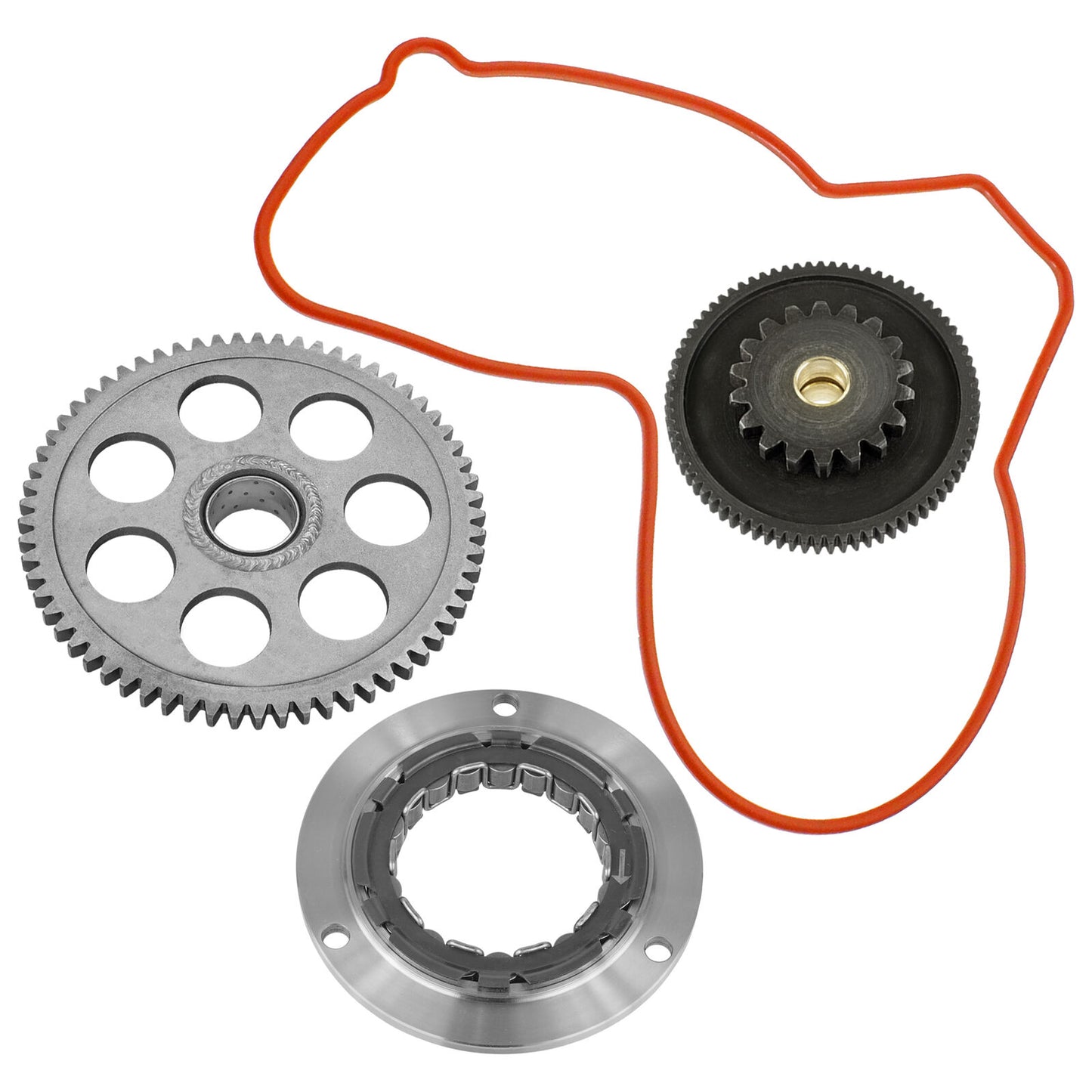 Starter Clutch Hub Sprag Flywheel Gear Kit For Polaris Sportsman 570 2017 - 2022