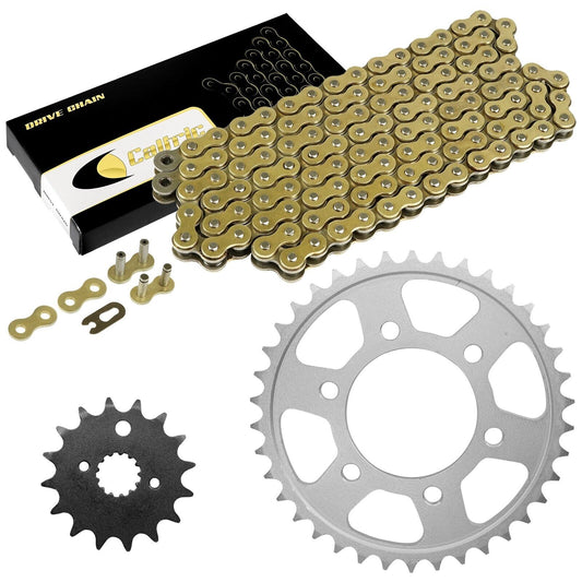 Drive Chain & Sprocket Kit for Kawasaki Gpz550 KZ550D KZ550H KZ550C Ltd 550