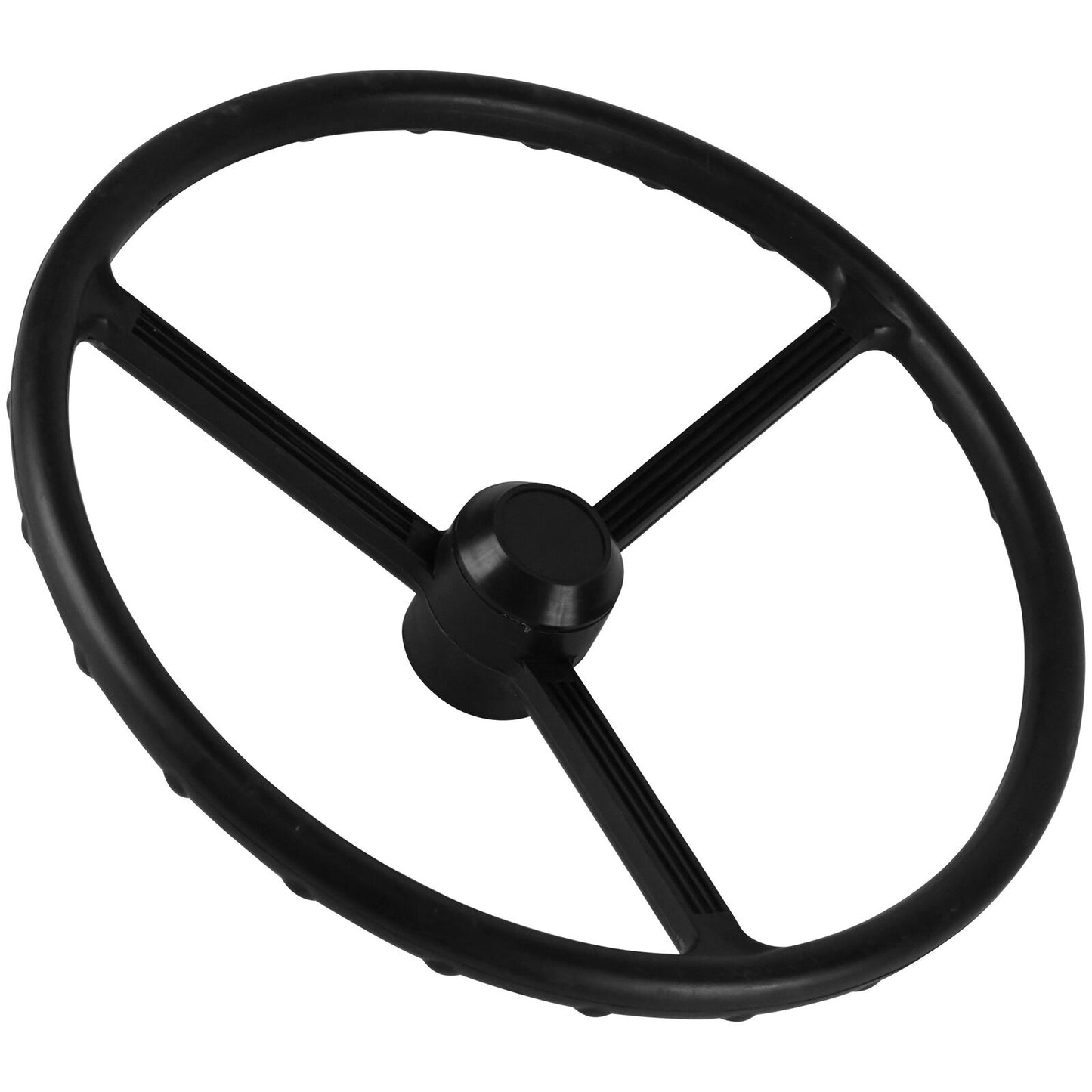 Caltric 67353-60400 11102351000 Steering Wheel For Mitsubishi Tractor 15" 381mm