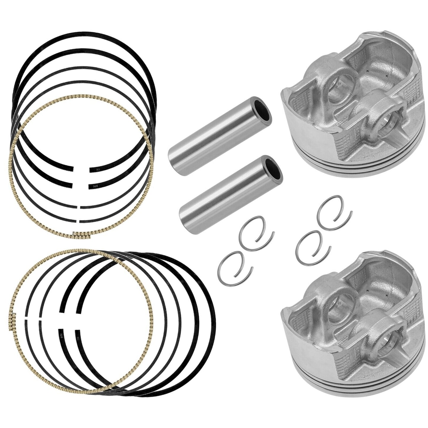 For Kawasaki Teryx 800 KRF800 Piston & Ring Kit 2014-2023 84.3mm 2x