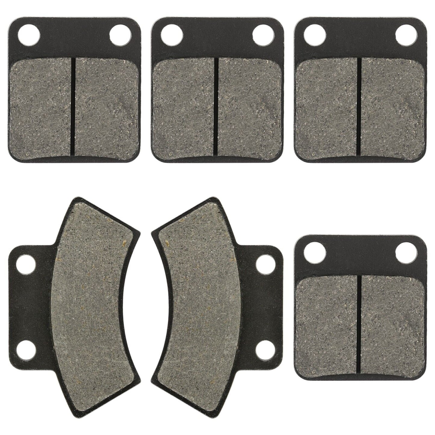 Front & Rear Brake Pads for Polaris Trail Boss 250 4X4 1987