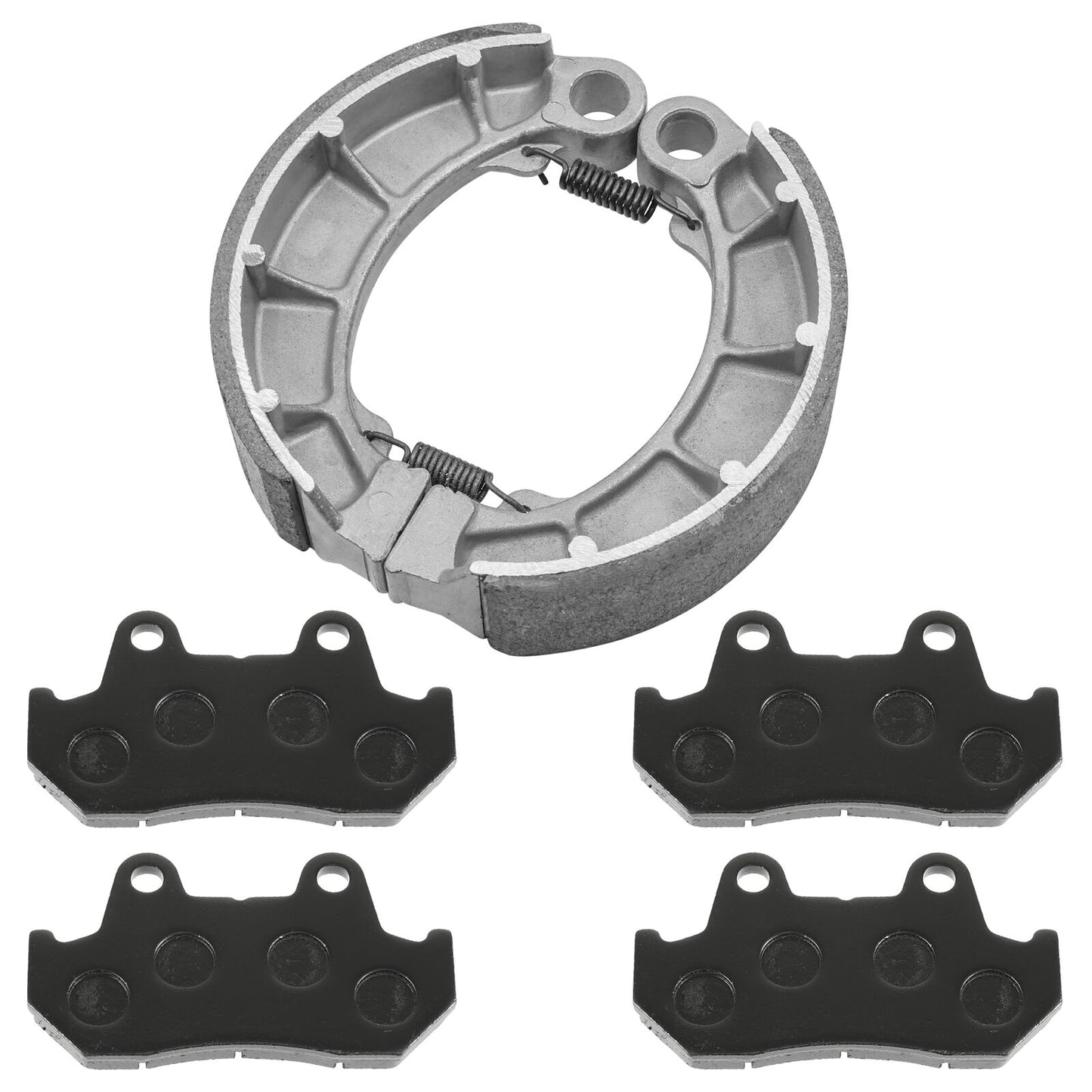 Front Brake Shoes & Rear Shoes for Honda GL650 GL650I Silver Wing 650 1983