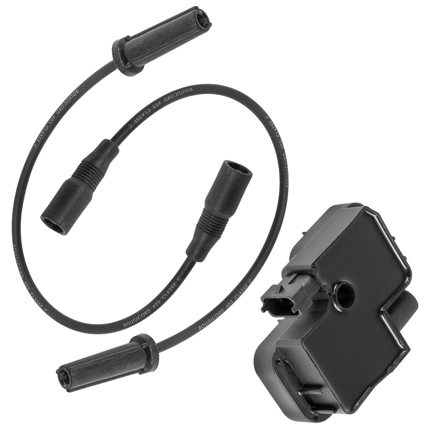 Ignition Coil & Spark Plug Wires For Polaris Sportsman XP 850 2012-2015