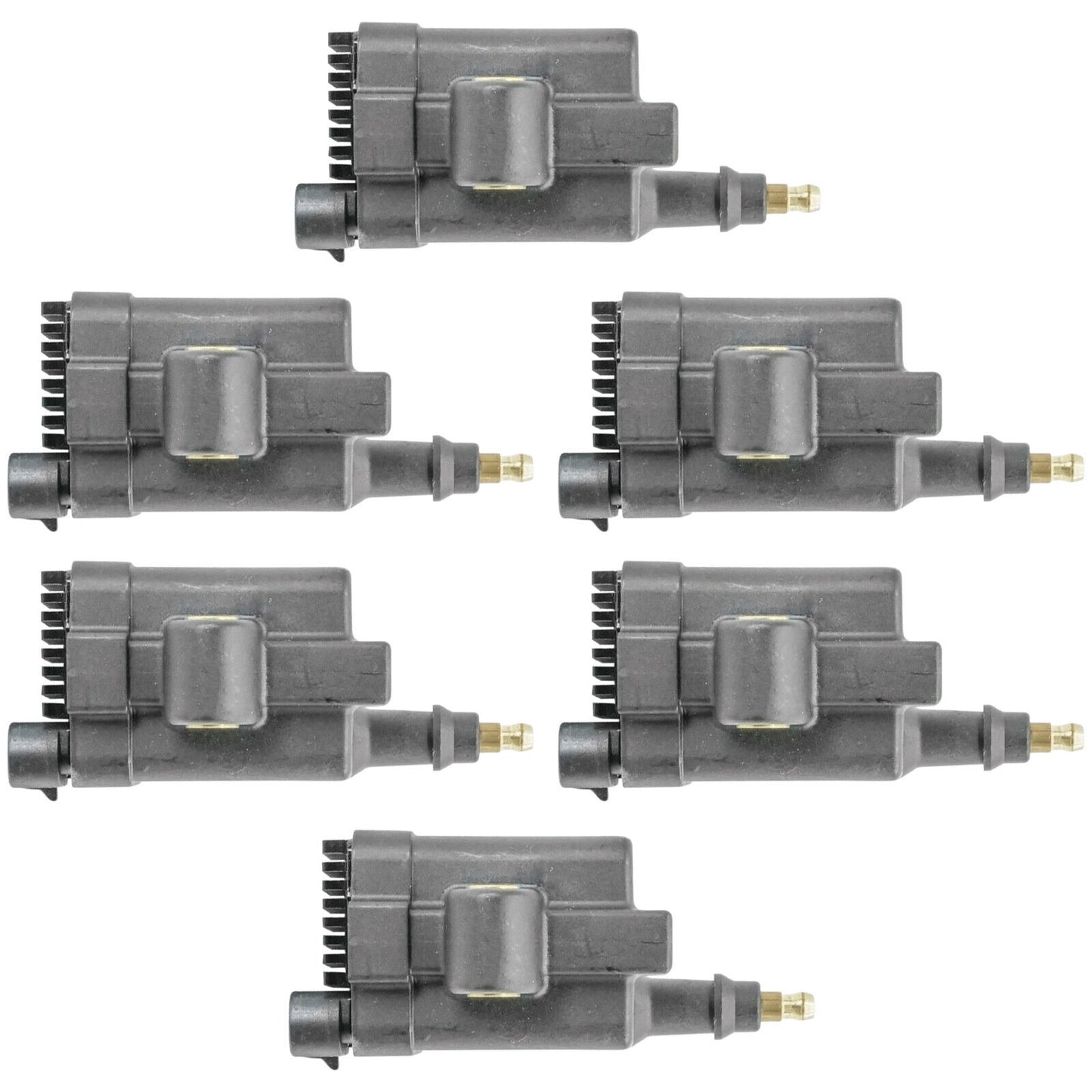 6-Pack Ignition Coils for Mercury Outboard 200 225 250 Hp Pro Xs 3.0L Dfi