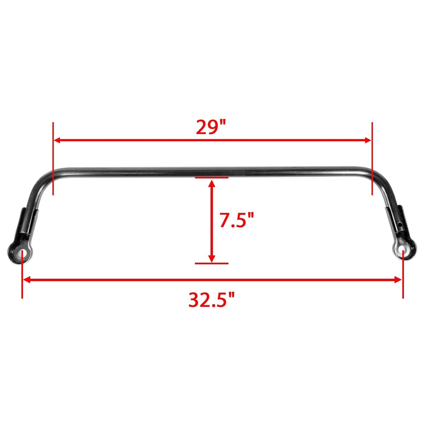 Rear Stabilizer Sway Bar w/ Bushing fits Polaris Ranger Crew 800 EFI 2010- 2012