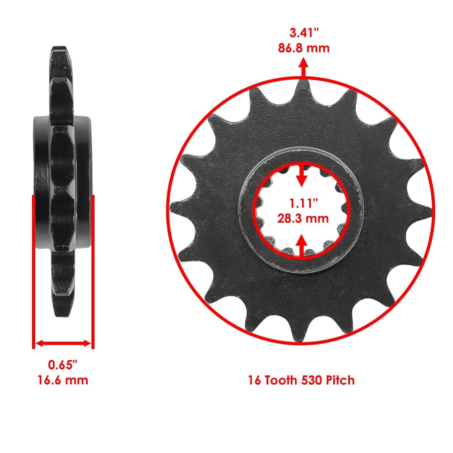 Drive Chain & Sprockets Kit Fits HONDA CBR900RR Fire Blade 1993 1994 1995