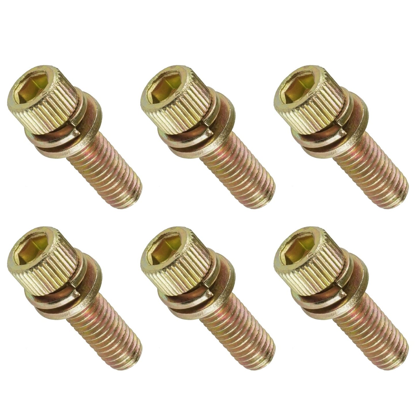 6 Exhaust Manifold Bolts Studs Screw for Polaris RZR XP / XP 4 1000 2014-2018