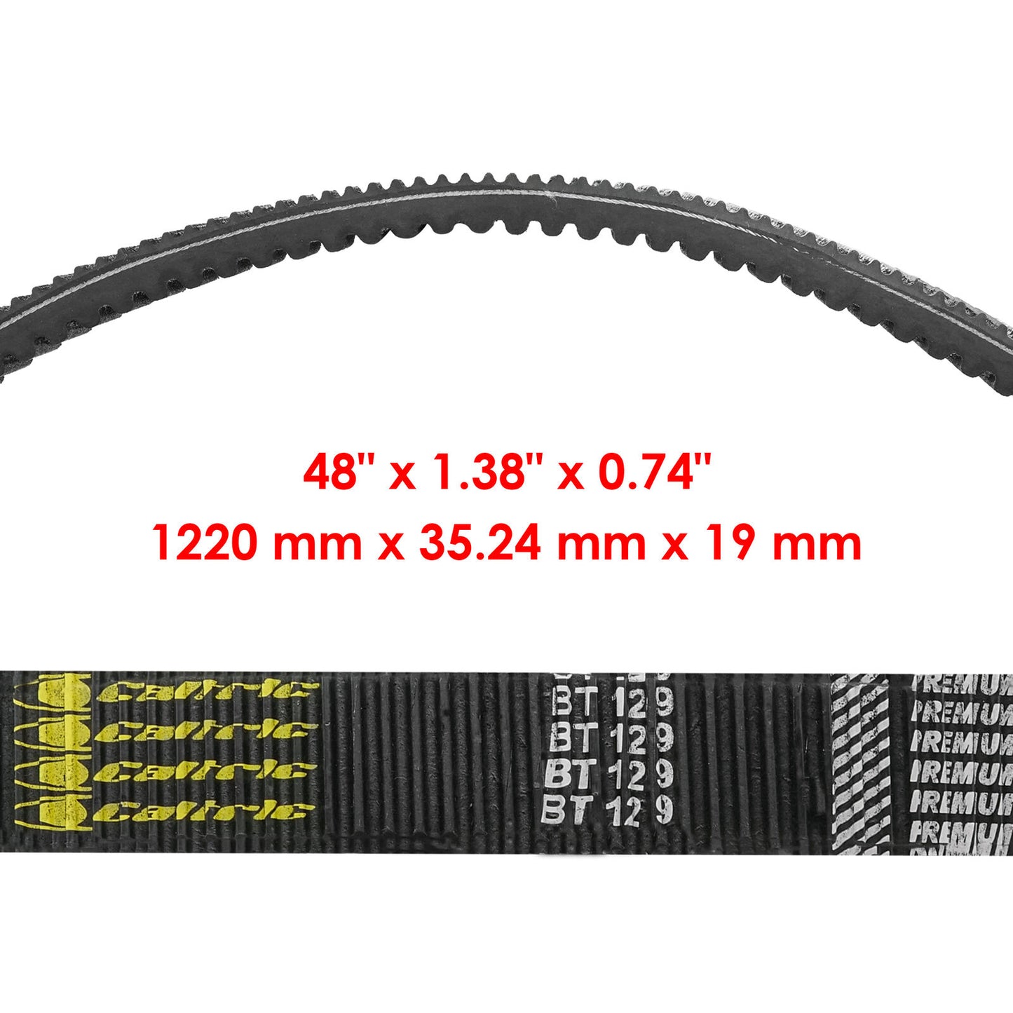 Drive Belt for Arctic Cat Ext 600 Tour Triple 1998 / F7 Firecat 700 EFI 2003