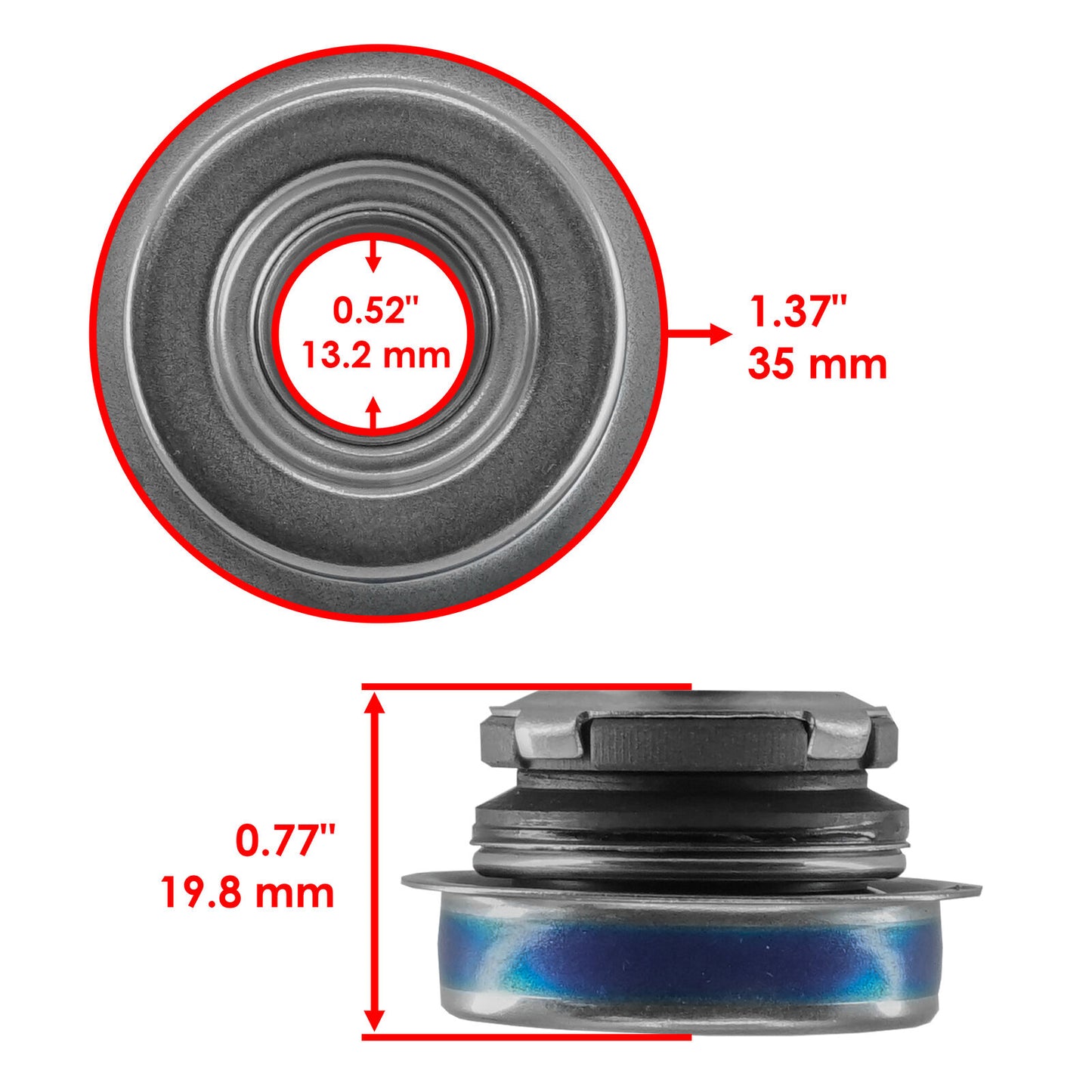 Water Pump Mechanical Seal for Can-Am Maverick X3 / Max Turbo R RR 2019 - 2023