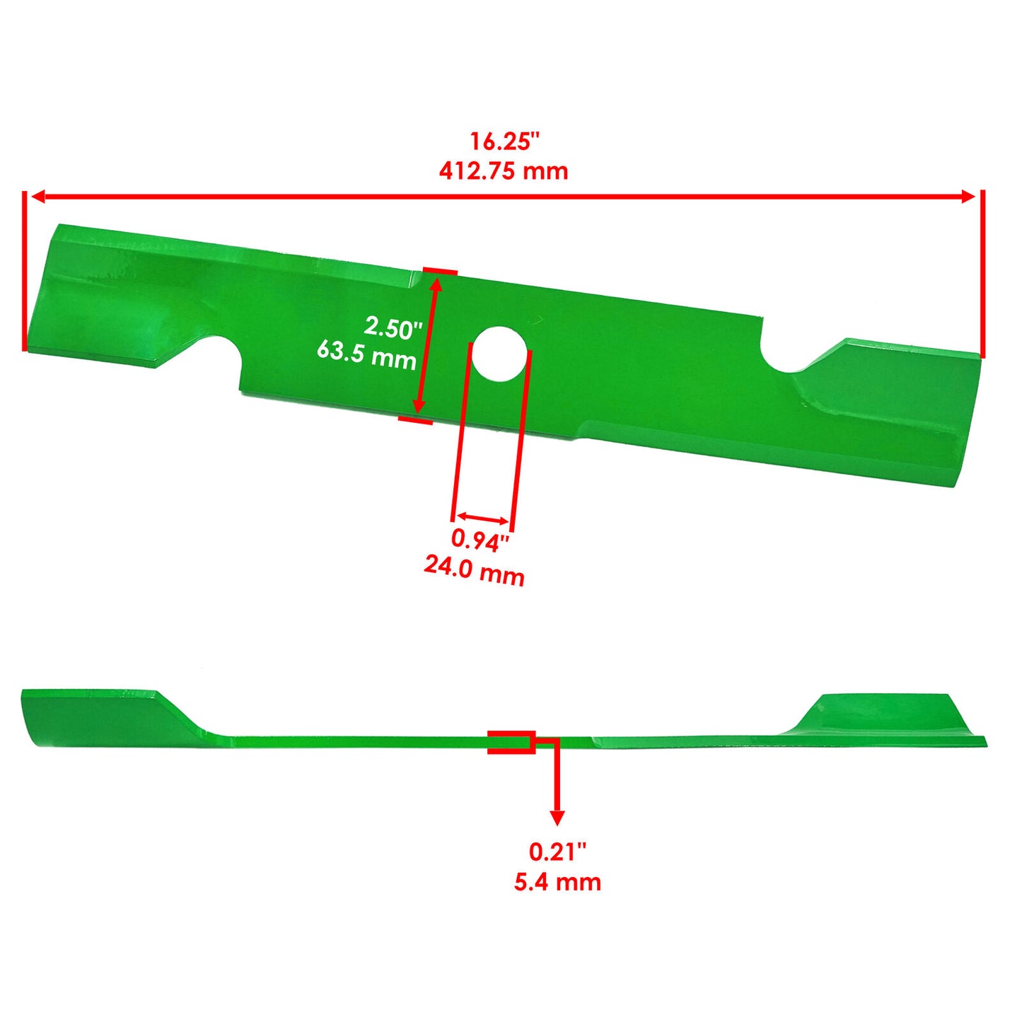 103-6381 103-6391 109-6460 109-9390 Deck Blade For Exmark 44" 48"