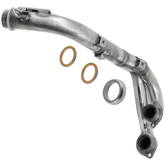 Caltric 1HP-E4611-00-00 1HPE46110000 Exhaust Header Pipe And Gaskets For Yamaha