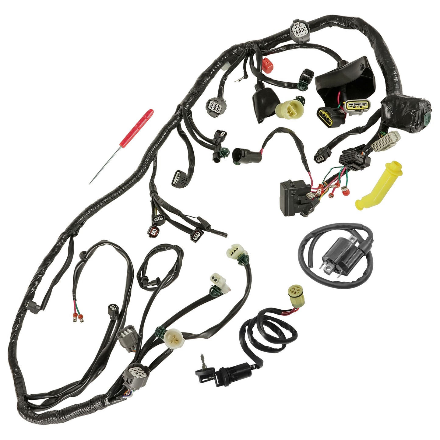 Caltric Wiring Harness Kit For Honda Rancher 420 TRX420FE ES 2009-2013 UTV