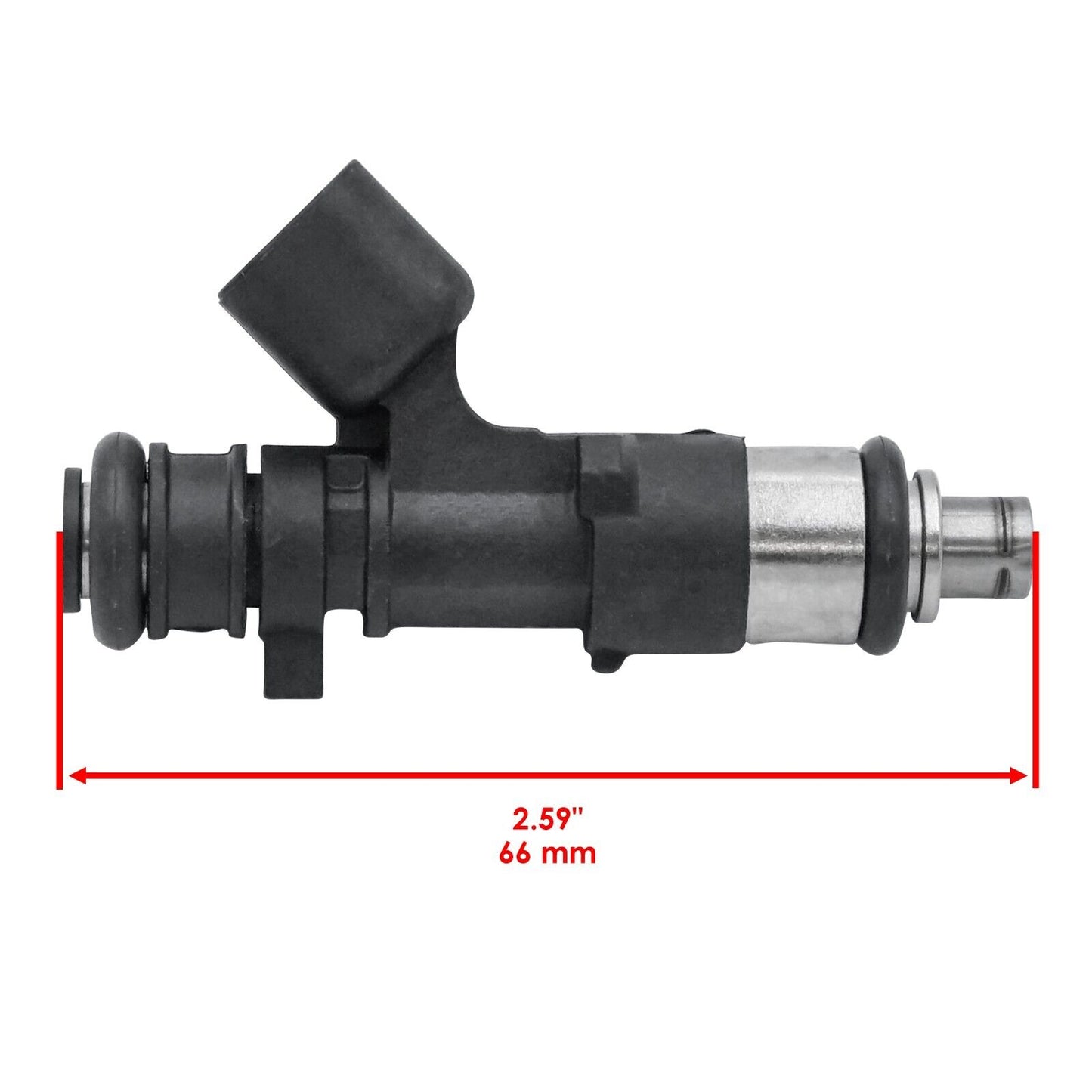 Fuel Injector Black Plug Mag Side for Polaris 1204318