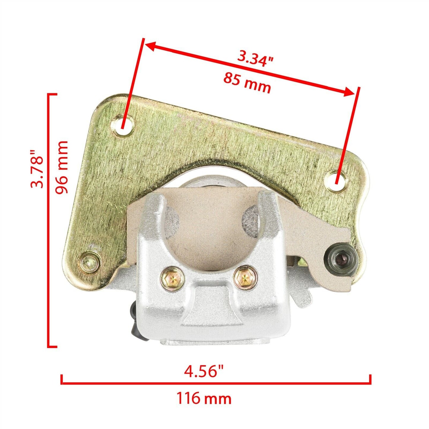 Rear Brake Caliper w/ Pads fits Yamaha 3C2-2580V-00-00 Rear Brake Caliper