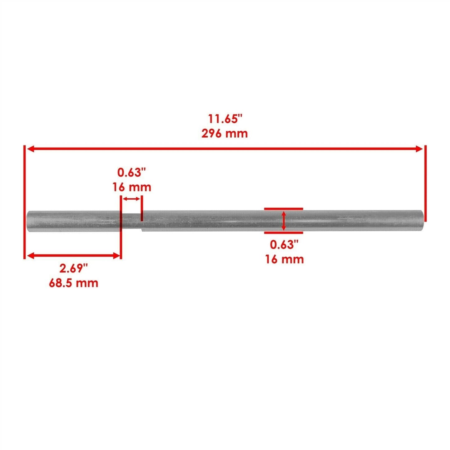 Tie Rod Kit w/ Ends Single NEW for Polaris Sportsman 550 Touring EPS 2011-2013