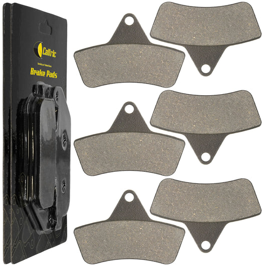 Caltric Brake Pads for Arctic Cat 375 2X4 4X4 Front Rear Brakes 2002 / 0402-882