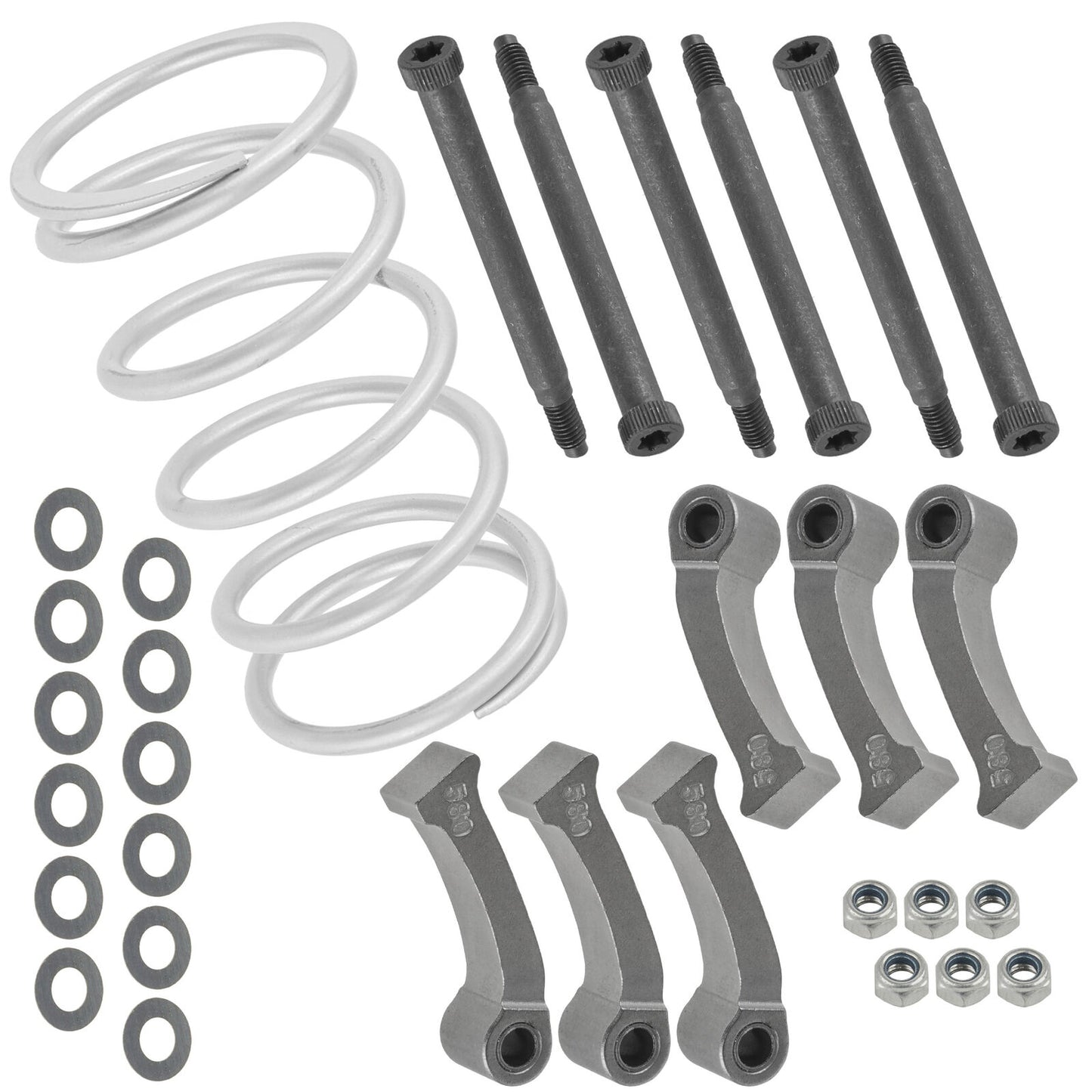 6x Clutch Weights w/ Primary Spring For Can Am 420248495 420238610