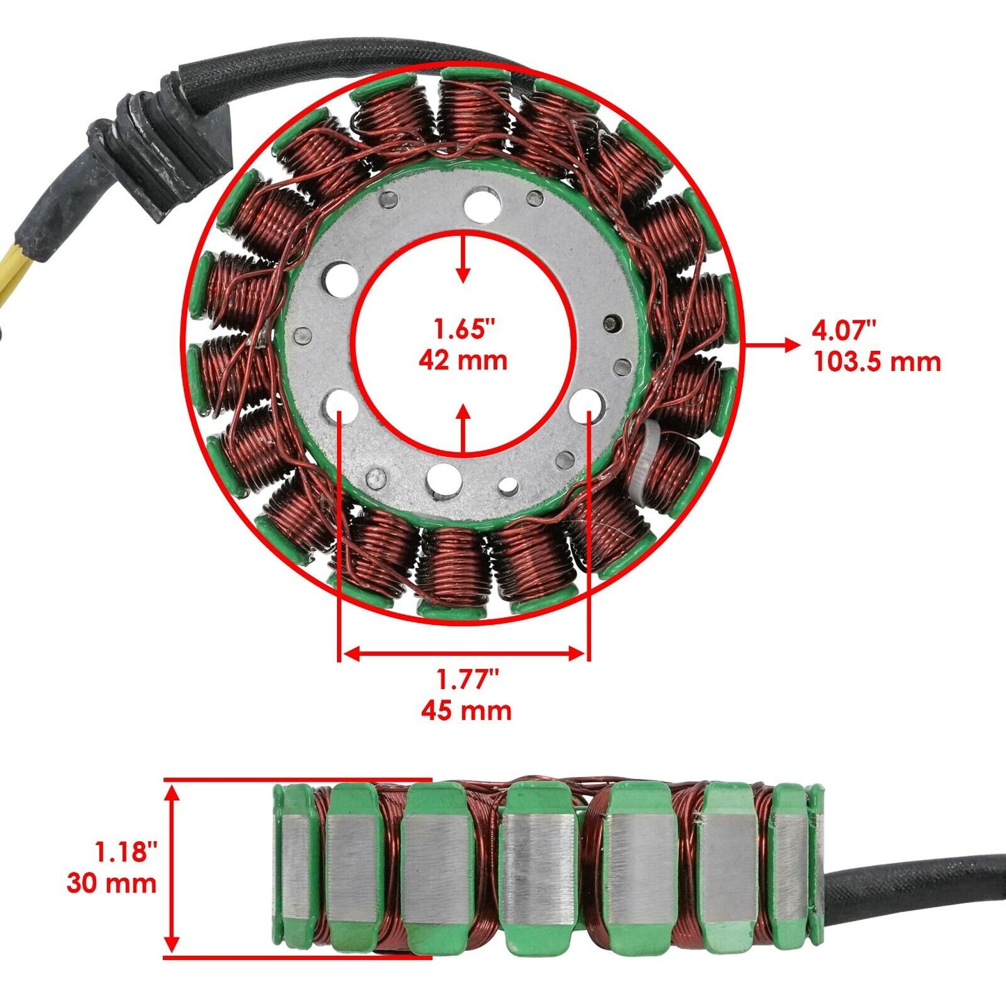 Stator for Honda 31120-MN4-004 Stator Generator Alternator Magneto CBR600F