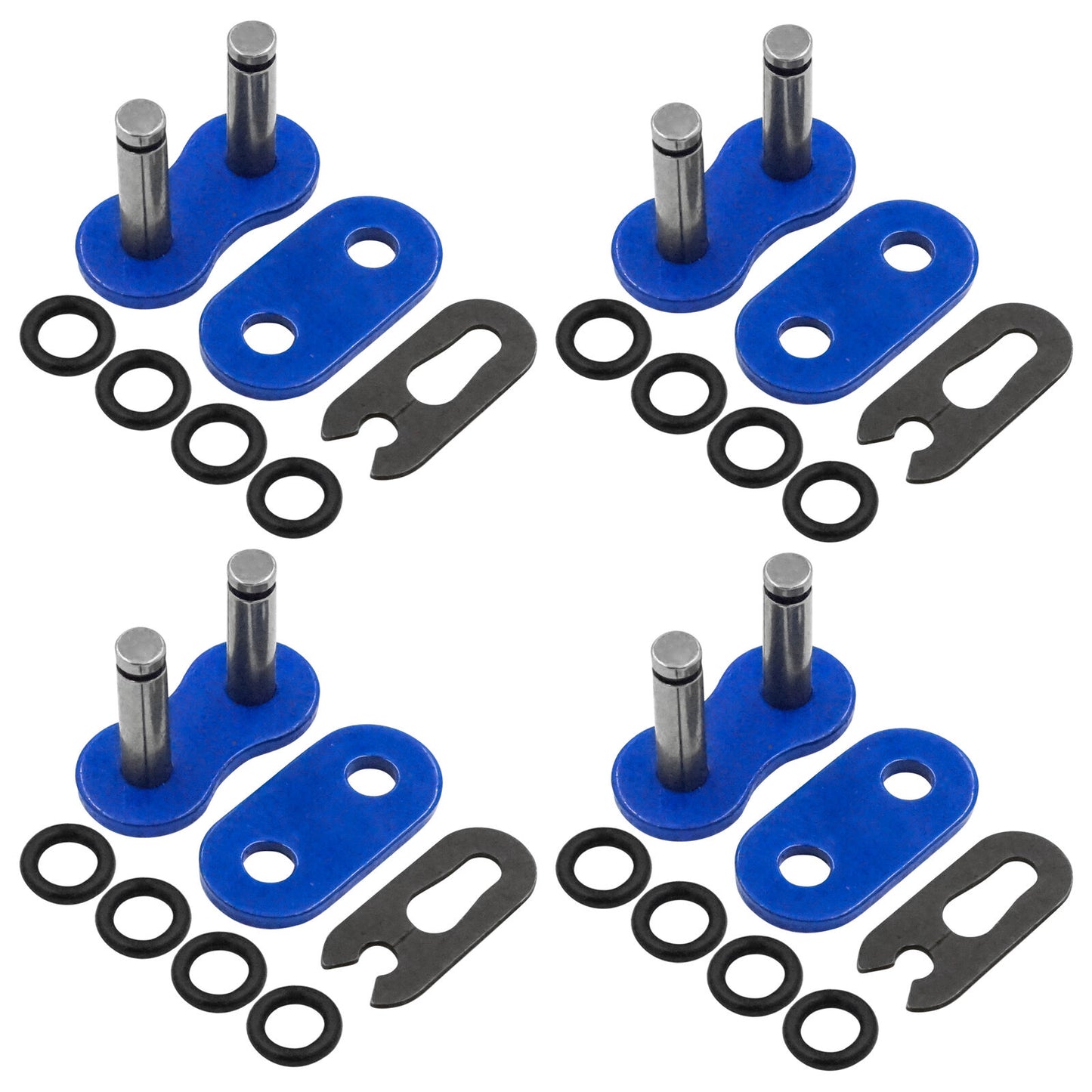 520 Chain Master Link W/ O Ring For Motorcycle Bike ATV Connecting Link Blue