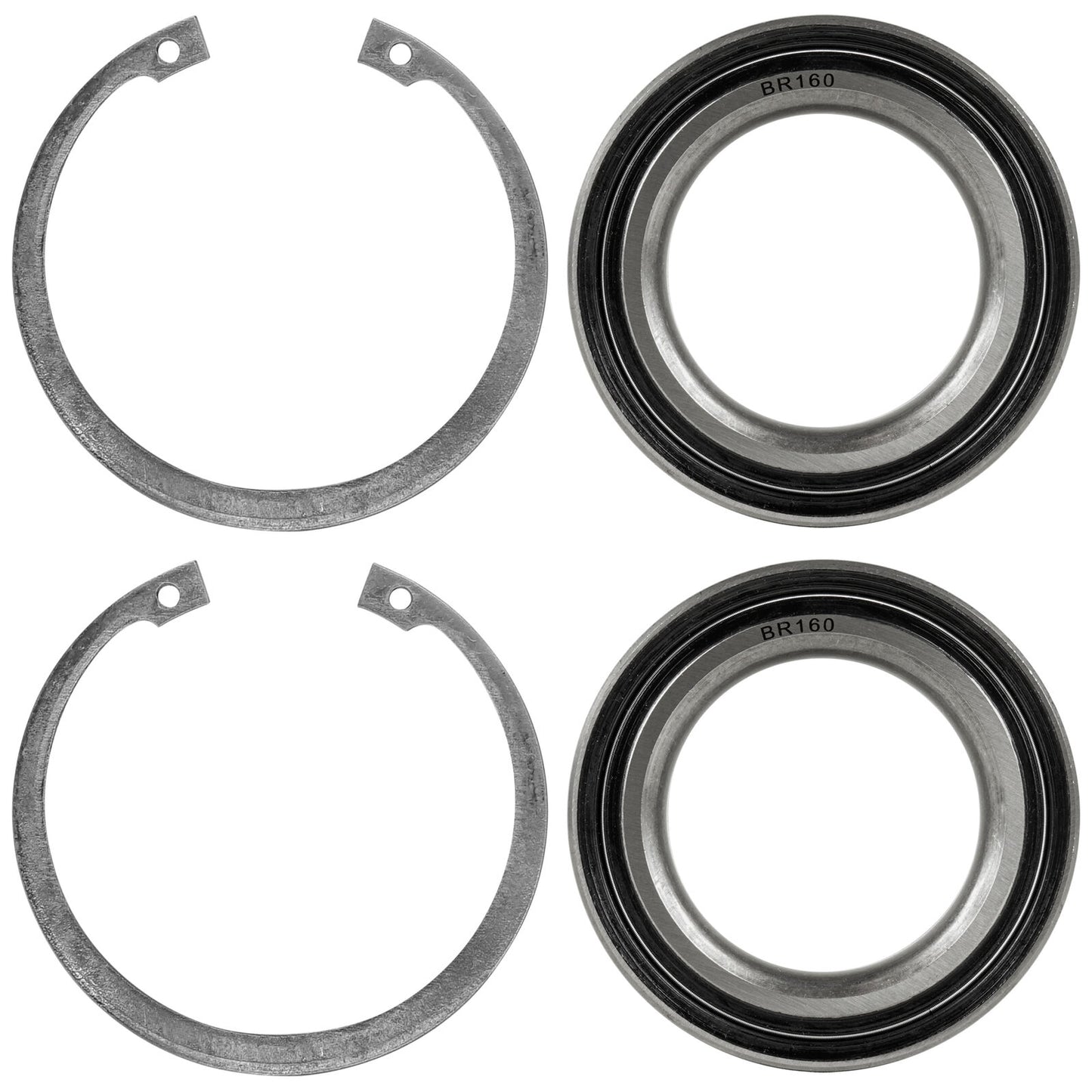 Knuckle Bearing W/Retaining Ring Clips For Polaris RZR XP 1000 Trails Rocks 2021