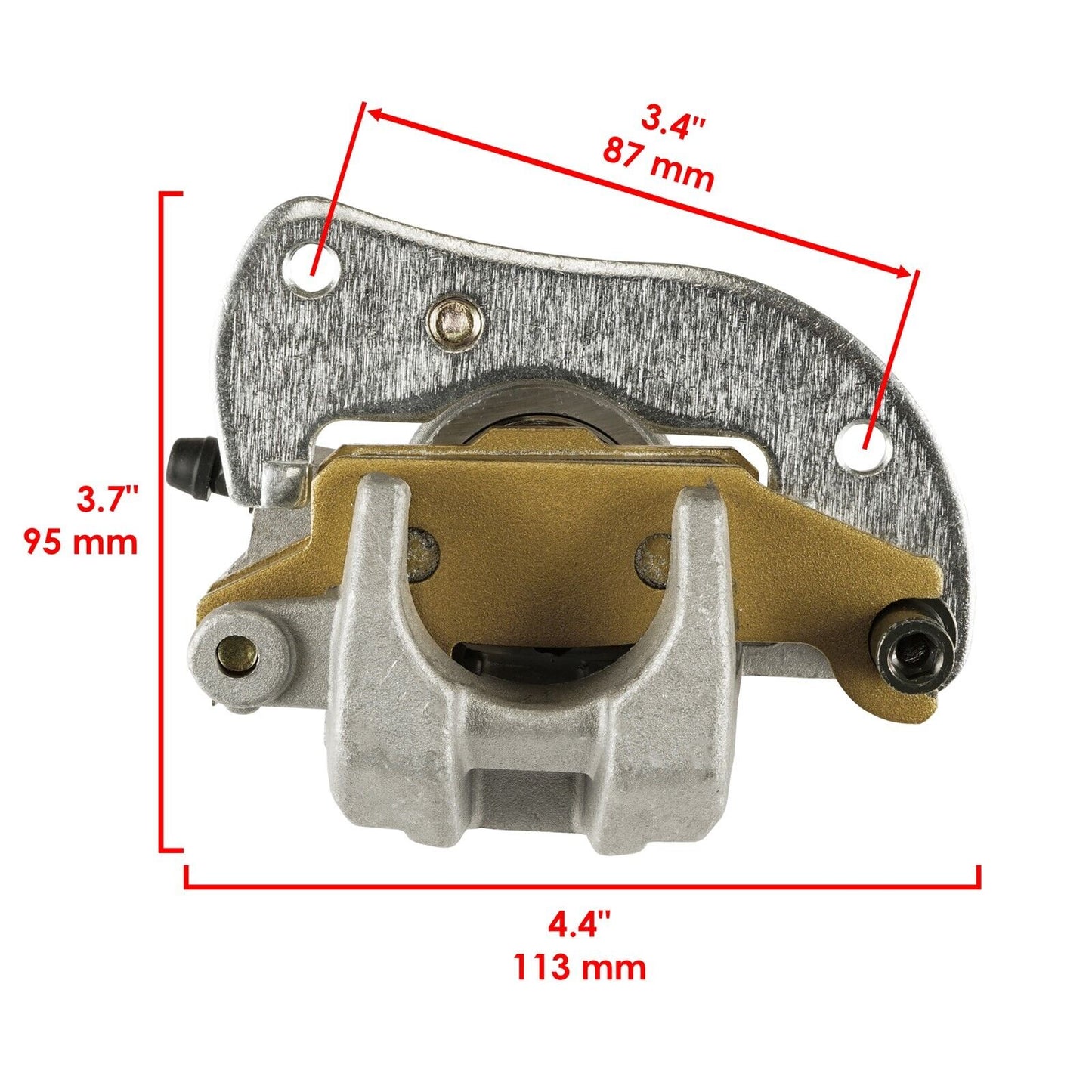 Front Left Brake Caliper For Yamaha Raptor 250 YFM250R 2008-2013