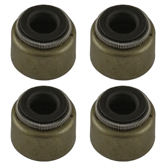 4x Valve Stem Seal for Kawasaki Bayou 400 4x4 1993-1999