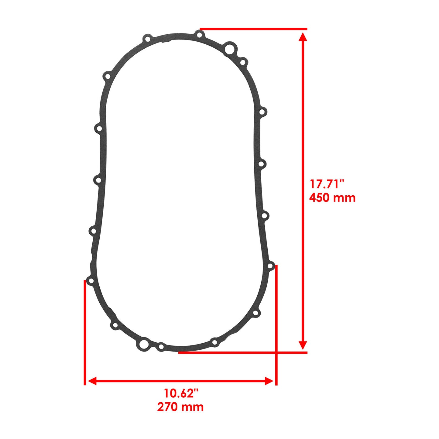 V Belt Cover Gasket for Suzuki LT-A500F LTA500F Vinson 500 4X4 Auto 2002-2007