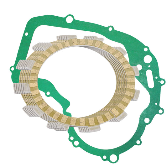 Clutch Friction Plates And Gasket for Suzuki LT-F250 Quadrunner 250 2X4 1988-01