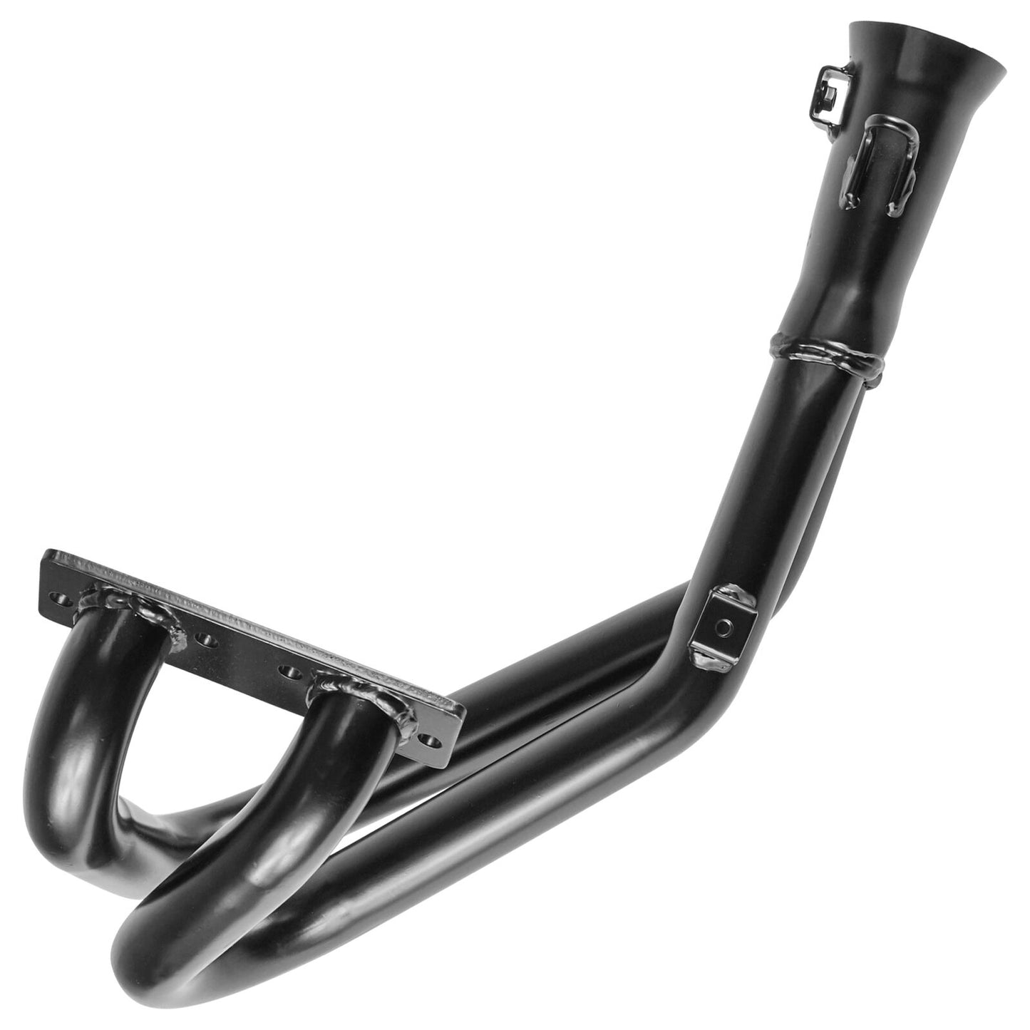 Caltric 1262319-489 1261937-489 Exhaust Pipe For Polaris RZR 800 EFI 2011-2014