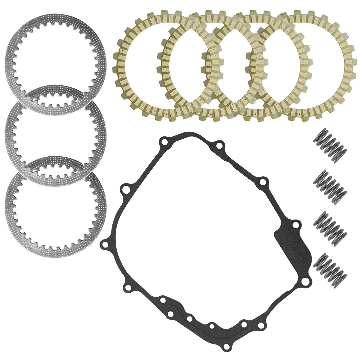 Clutch Friction Plates kit for Honda CRF125F CRF125FB Big Wheel 2014 - 2024