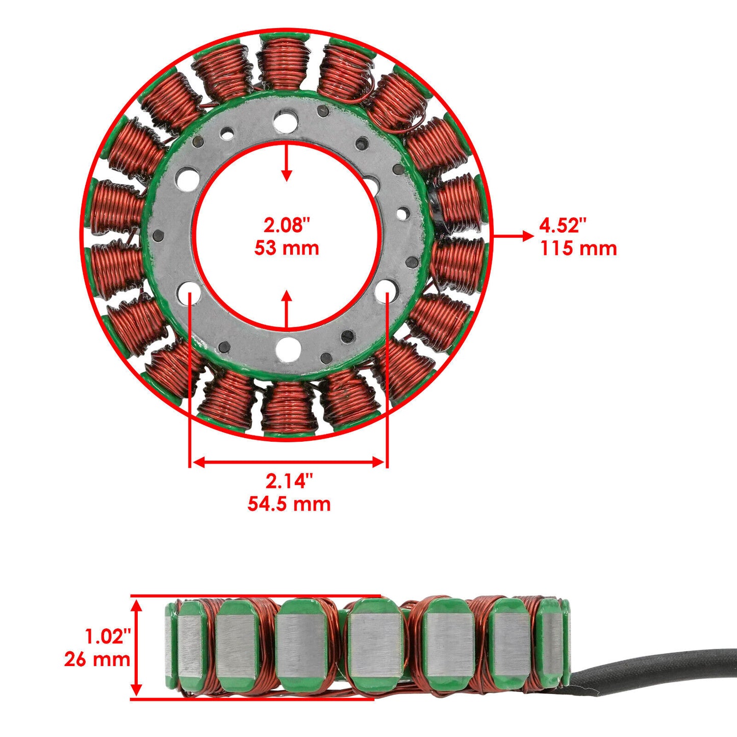 Stator Regulator Rectifier W/Gasket for Yamaha V-Star 650 XVS650 Silverado 04-10