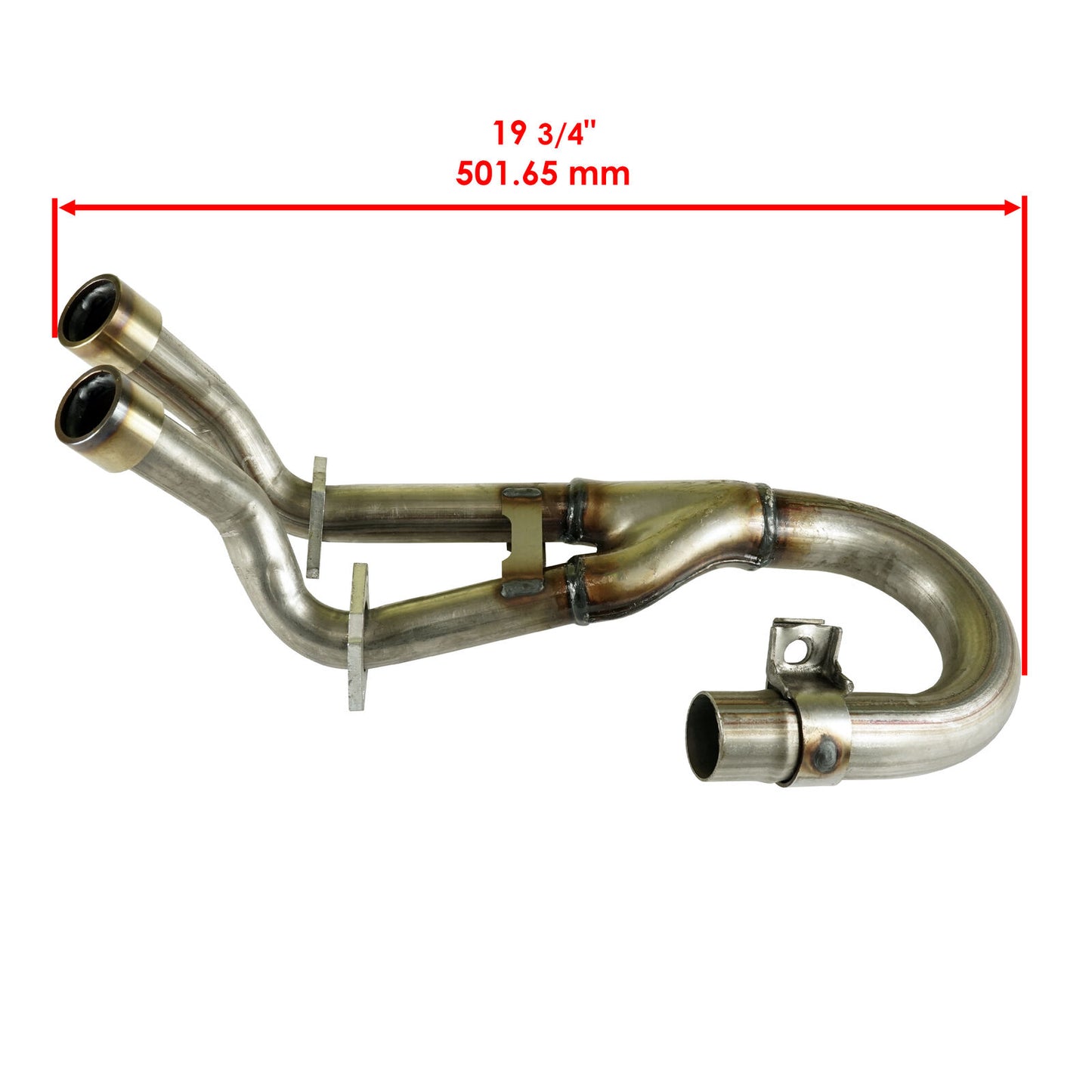 Exhaust Pipe For Yamaha Rhino 660 YXR660 2004-07 5Ug-E4611-01-00 5Ug-E4611-00-00