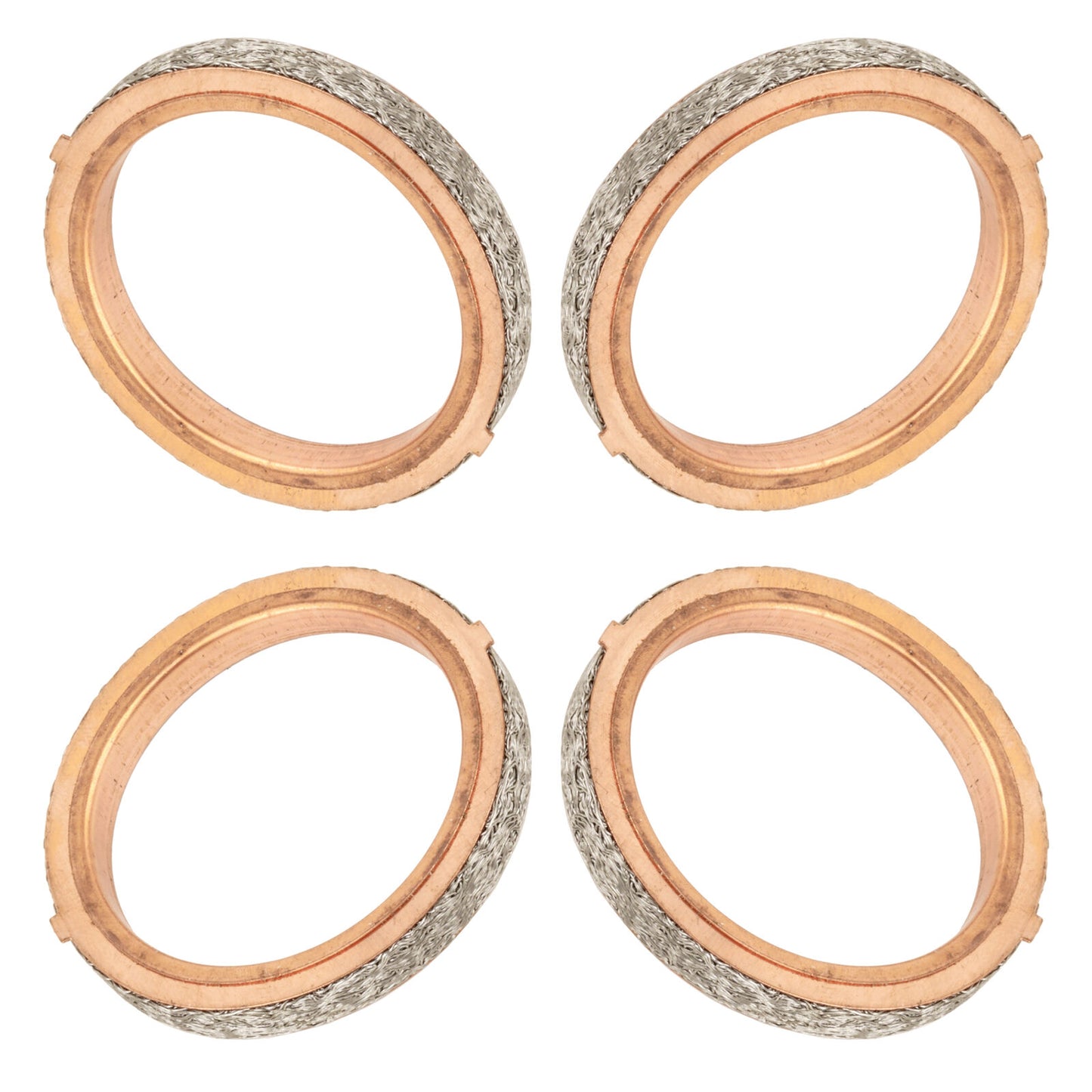 4 Exhaust Muffler Pipe Gaskets for Suzuki GSX750F Katana 750 1989-2006