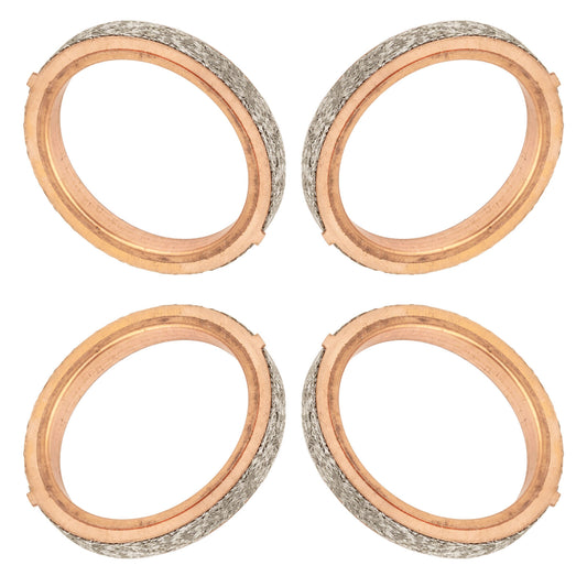 4 Exhaust Muffler Pipe Gaskets for Suzuki GSX750F Katana 750 1989-2006